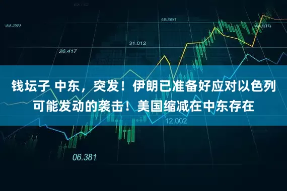 钱坛子 中东，突发！伊朗已准备好应对以色列可能发动的袭击！美国缩减在中东存在